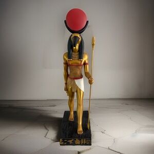 Ancient Egyptian God Thoth Statue God of Wisdom and Writing Figure 14" 2003 AT
